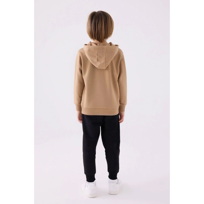 ERKEK ÇOCUK EŞOFMAN TAKIM - VİZON