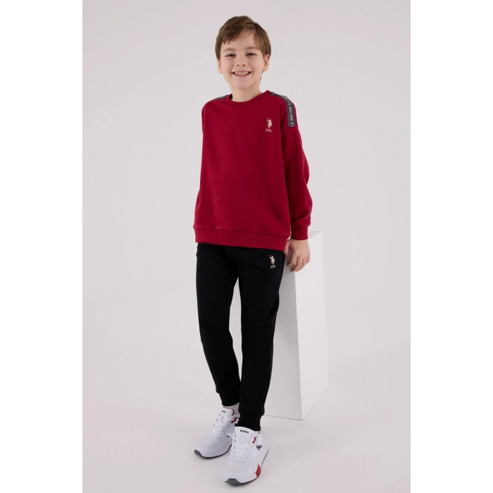 ERKEK ÇOCUK EŞOFMAN TAKIMI - BORDO