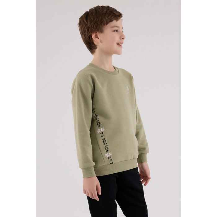 ERKEK ÇOCUK EŞOFMAN TAKIMI - ÇAY YEŞİLİ