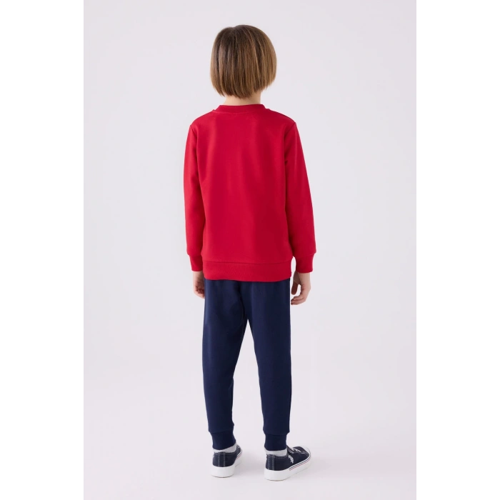 ERKEK ÇOCUK EŞOFMAN TAKIMI - KIRMIZI