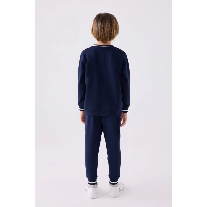 ERKEK ÇOCUK EŞOFMAN TAKIMI - LACİVERT