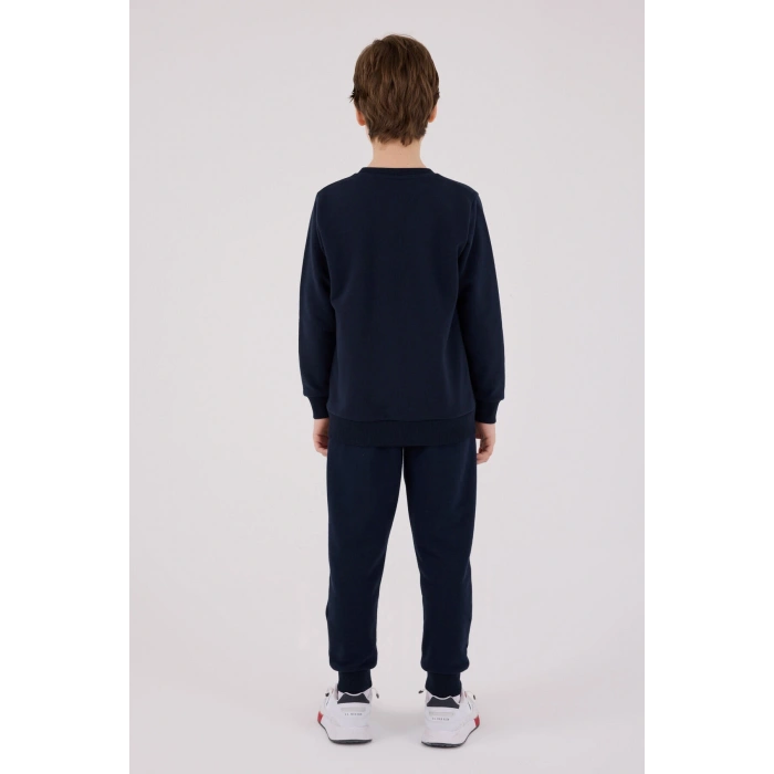 ERKEK ÇOCUK EŞOFMAN TAKIMI - LACİVERT