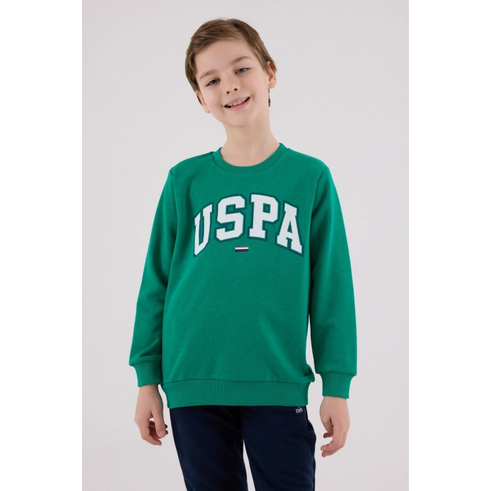 ERKEK ÇOCUK EŞOFMAN TAKIMI - ORMAN YEŞİLİ