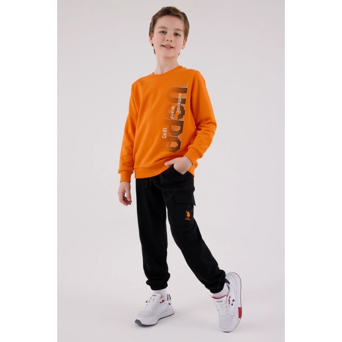 ERKEK ÇOCUK EŞOFMAN TAKIMI - TURUNCU