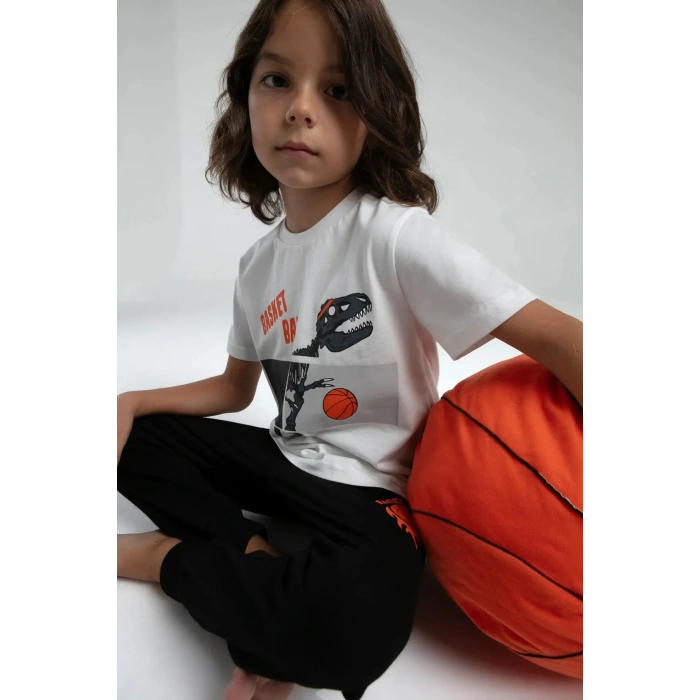 ERKEK ÇOCUK İKİLİ TAKIM - Beyaz