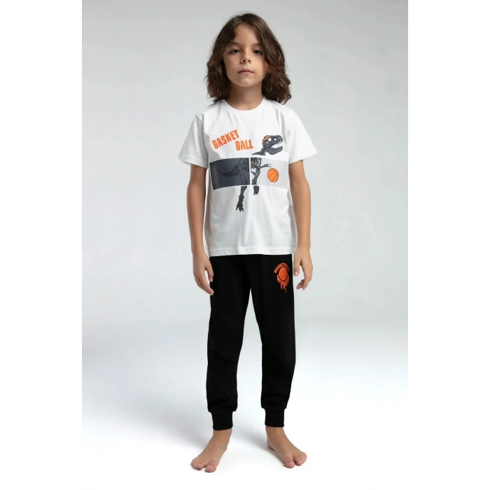 ERKEK ÇOCUK İKİLİ TAKIM - Beyaz