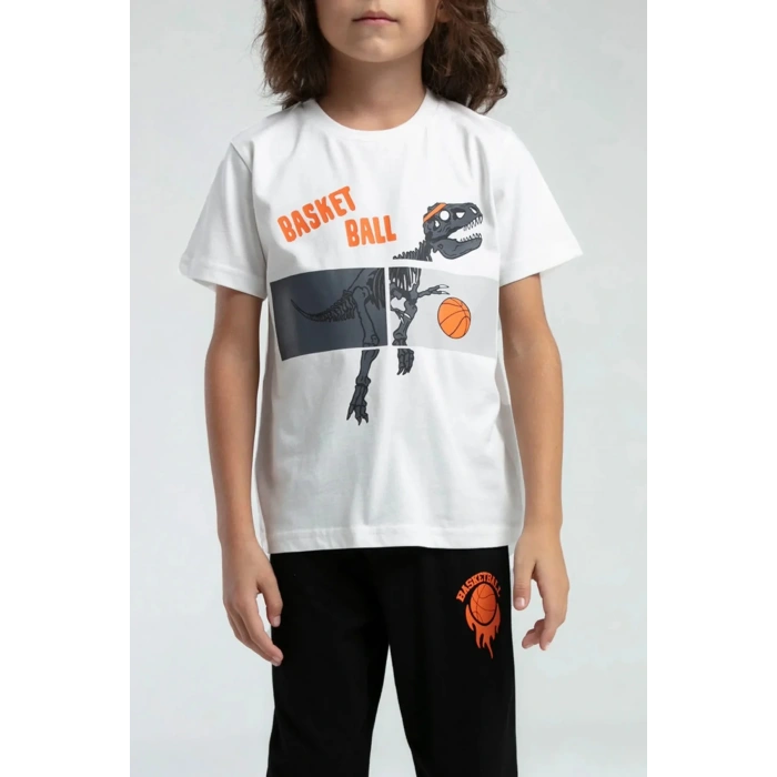 ERKEK ÇOCUK İKİLİ TAKIM - Beyaz