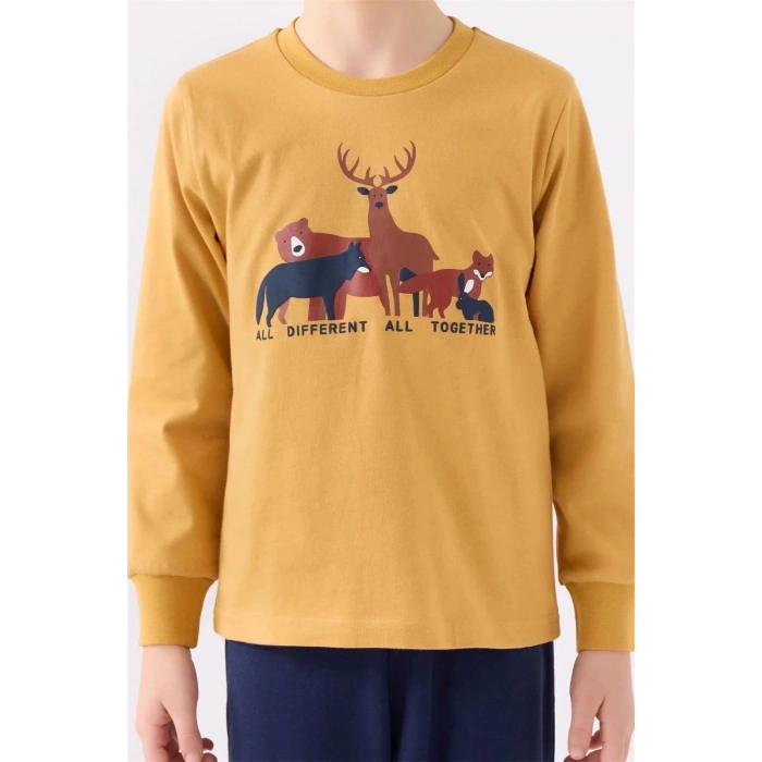 ERKEK ÇOCUK İKİLİ TAKIM - HARDAL