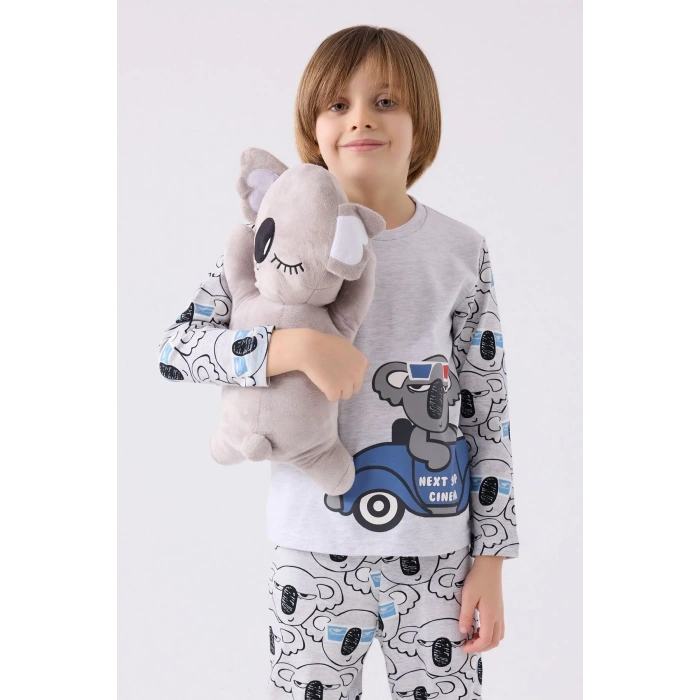 ERKEK ÇOCUK İKİLİ TAKIM - KAR MELANJ