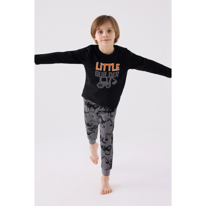 ERKEK ÇOCUK İKİLİ TAKIM - SİYAH