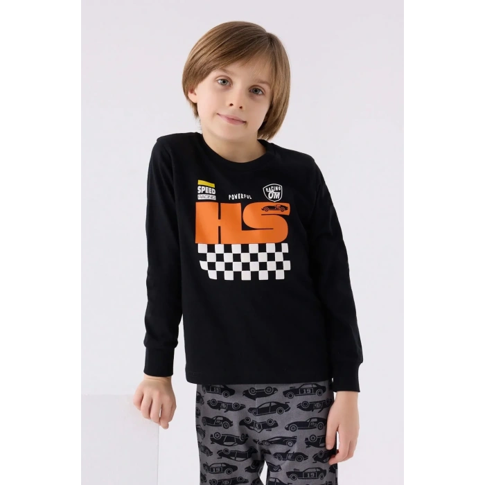 ERKEK ÇOCUK İKİLİ TAKIM - SİYAH