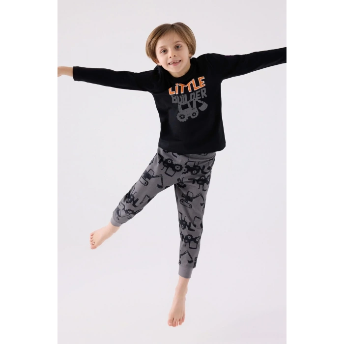 ERKEK ÇOCUK İKİLİ TAKIM - SİYAH