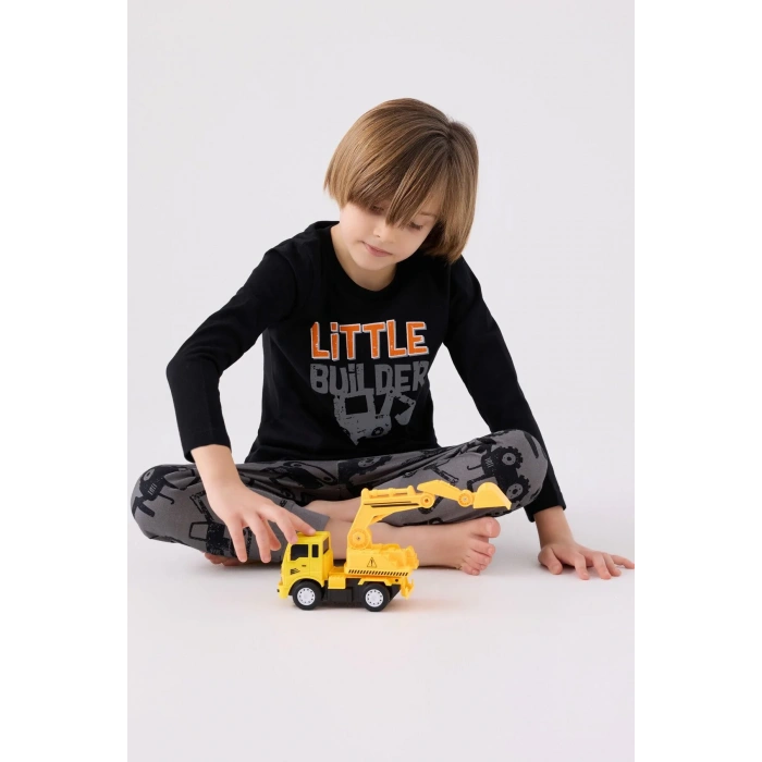 ERKEK ÇOCUK İKİLİ TAKIM - SİYAH