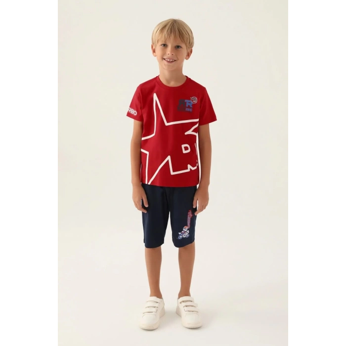 ERKEK ÇOCUK KAPRİ TAKIM - KIRMIZI