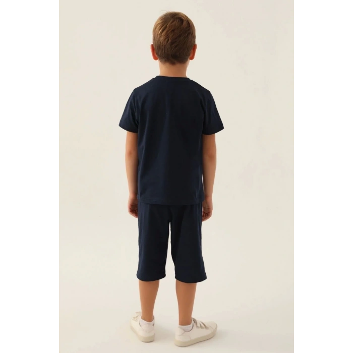 ERKEK ÇOCUK KAPRİ TAKIM - LACİVERT