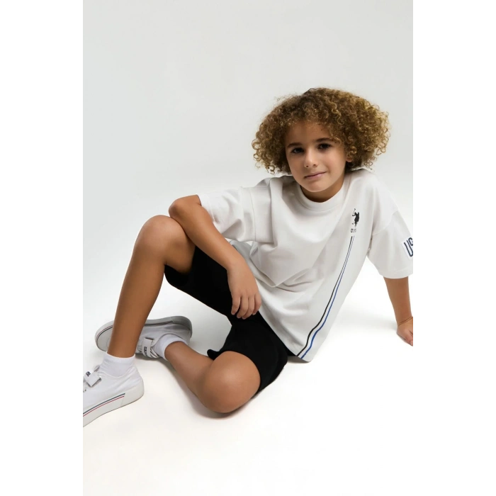 ERKEK GARSON BERMUDA TAKIM - Beyaz