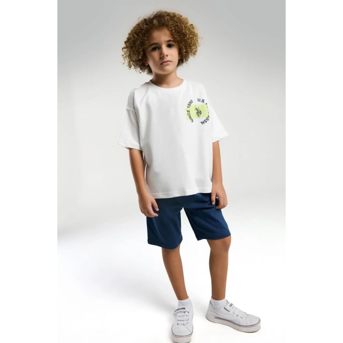 ERKEK GARSON BERMUDA TAKIM - Beyaz