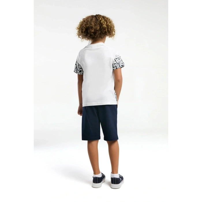 ERKEK GARSON BERMUDA TAKIM - Beyaz