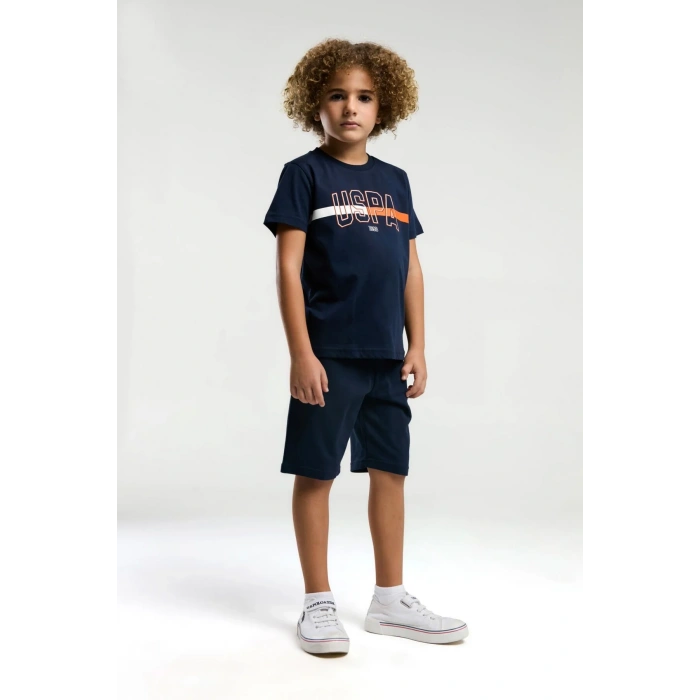 ERKEK GARSON BERMUDA TAKIM - LACİVERT