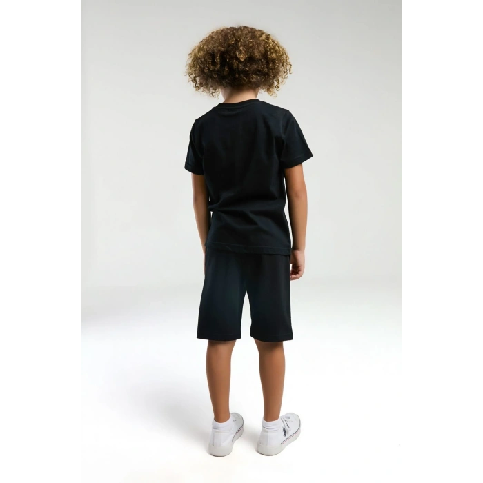 ERKEK GARSON BERMUDA TAKIM - siyah