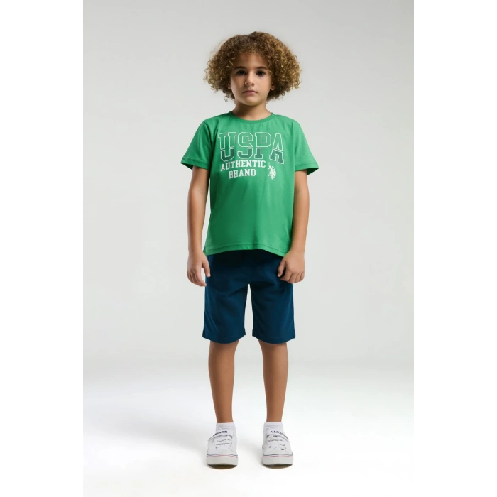 ERKEK GARSON BERMUDA TAKIM - Yeşil