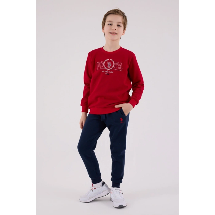 ERKEK GARSON EŞOFMAN TAKIM - KIRMIZI