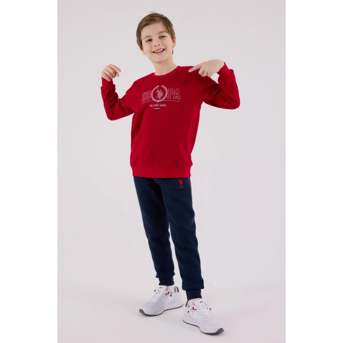 ERKEK GARSON EŞOFMAN TAKIM - KIRMIZI