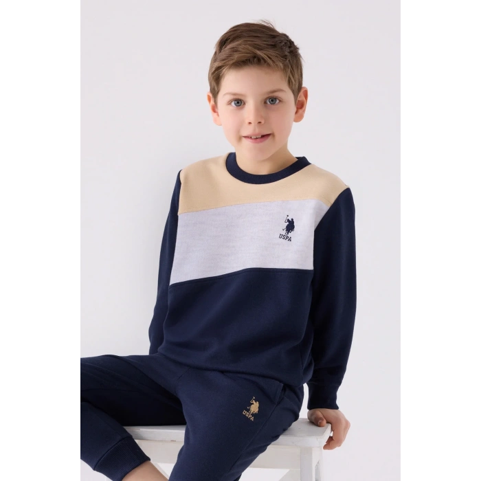 ERKEK GARSON EŞOFMAN TAKIMI - BEJ