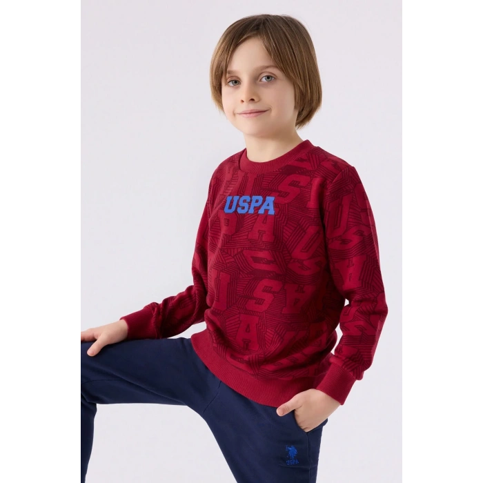 ERKEK GARSON EŞOFMAN TAKIMI - BORDO