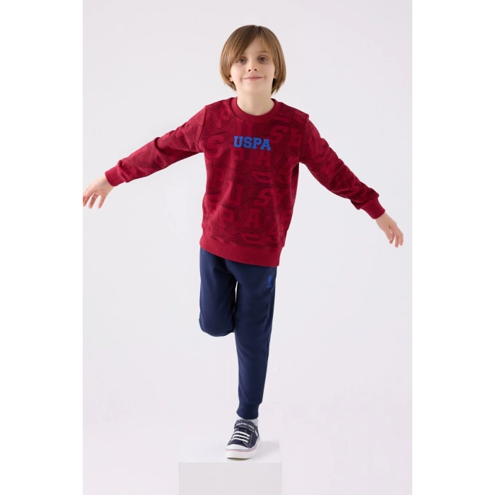 ERKEK GARSON EŞOFMAN TAKIMI - BORDO