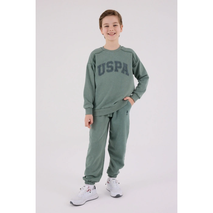 ERKEK GARSON EŞOFMAN TAKIMI - KOYU YEŞİL