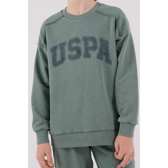 ERKEK GARSON EŞOFMAN TAKIMI - KOYU YEŞİL