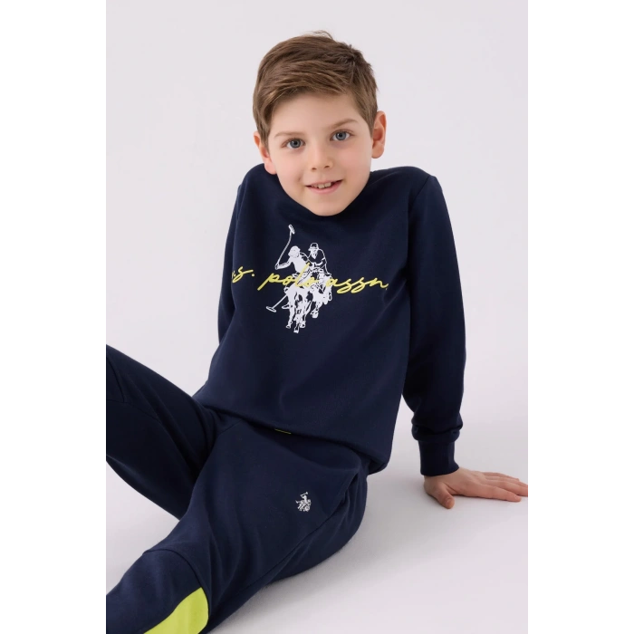 ERKEK GARSON EŞOFMAN TAKIMI - LACİVERT FISTIK