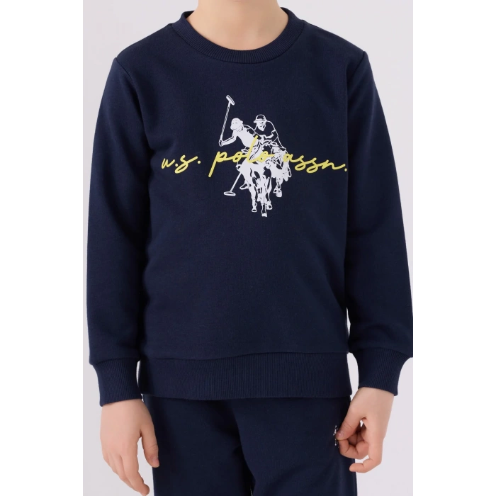 ERKEK GARSON EŞOFMAN TAKIMI - LACİVERT FISTIK