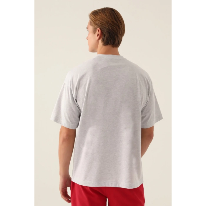 HARVARD ERKEK TEK ÜST - KAR MELANJ