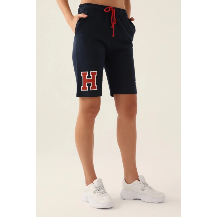 HARVARD KADIN BERMUDA - LACİVERT