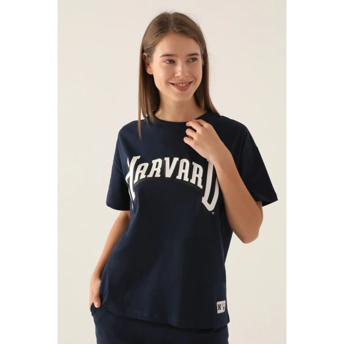 HARVARD KADIN TEK ÜST - LACİVERT