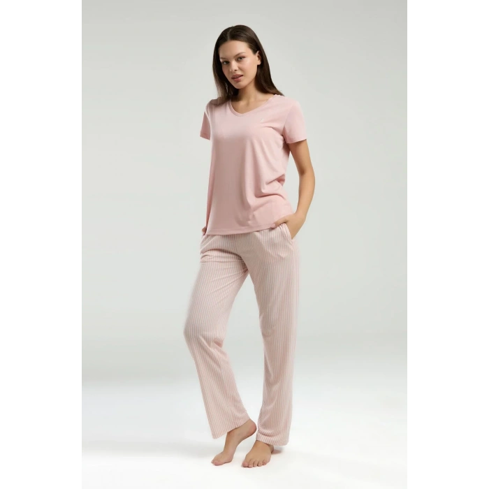 KADIN İKİLİ TAKIM - AÇIK CORAL