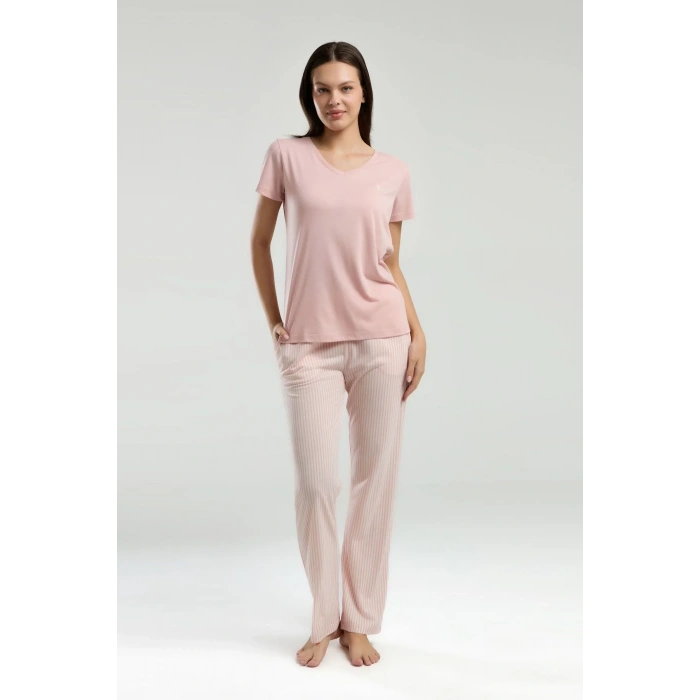 KADIN İKİLİ TAKIM - AÇIK CORAL