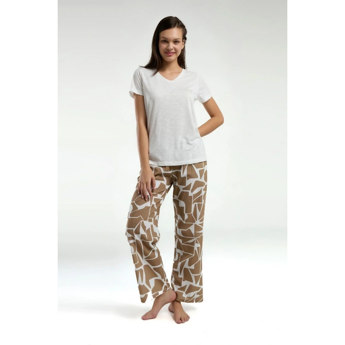 KADIN İKİLİ TAKIM - KREM