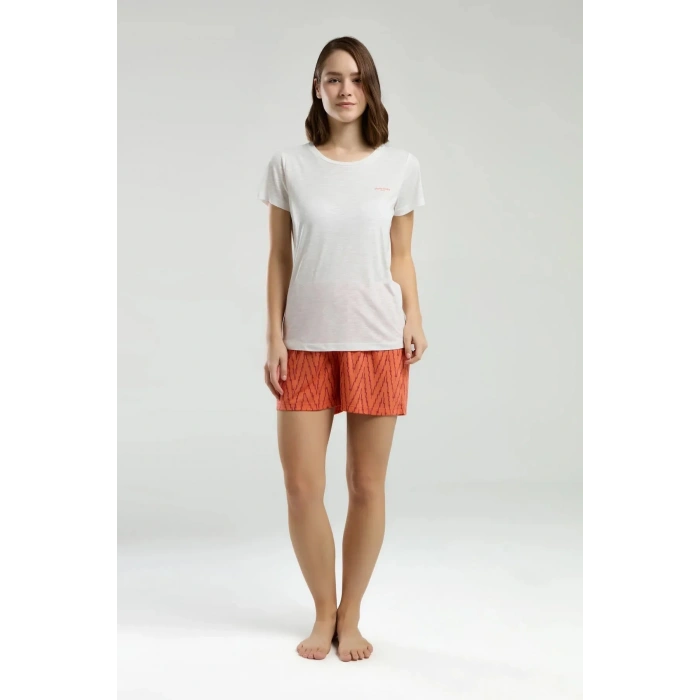 KADIN ŞORT TAKIM - Beyaz