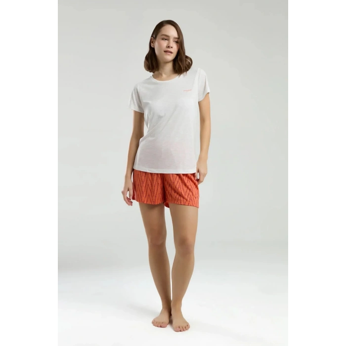 KADIN ŞORT TAKIM - Beyaz