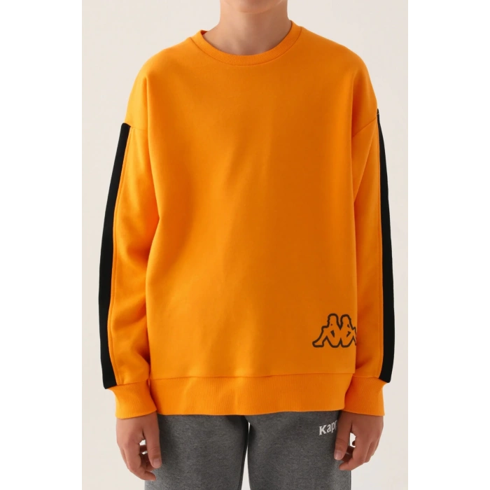 KAPPA ERKEK ÇOCUK SWEATSHIRT - KAYISI