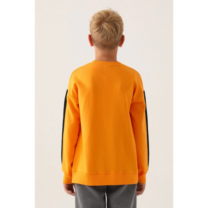 KAPPA ERKEK ÇOCUK SWEATSHIRT - KAYISI