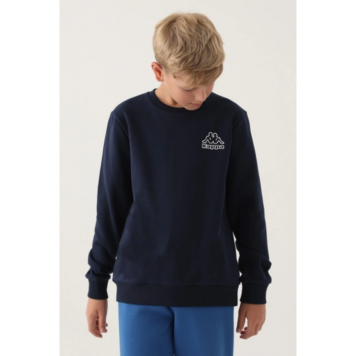 KAPPA ERKEK ÇOCUK SWEATSHIRT - LACİVERT