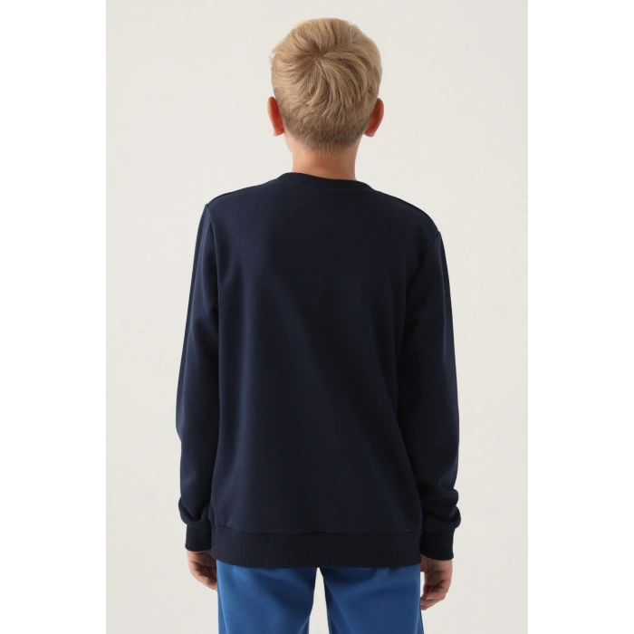 KAPPA ERKEK ÇOCUK SWEATSHIRT - LACİVERT