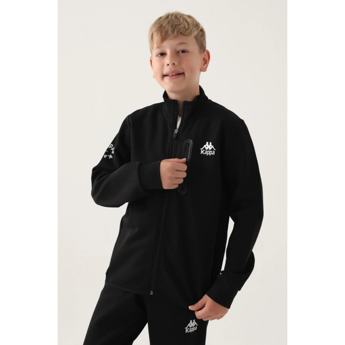 KAPPA ERKEK ÇOCUK SWEATSHIRT - SİYAH