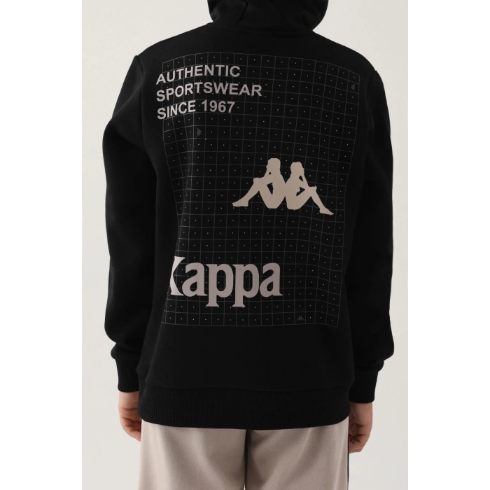 KAPPA ERKEK ÇOCUK SWEATSHIRT - SİYAH