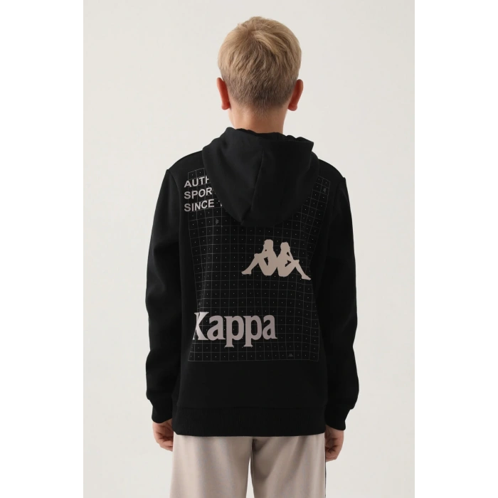 KAPPA ERKEK ÇOCUK SWEATSHIRT - SİYAH