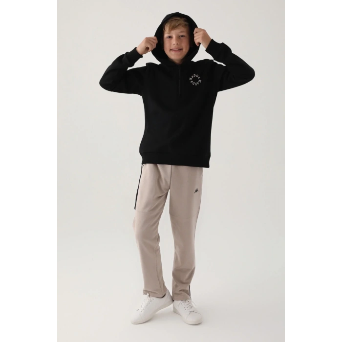 KAPPA ERKEK ÇOCUK SWEATSHIRT - SİYAH
